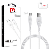 MyBat Pro USB Type-C Data Cable 6 FT - White