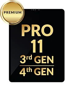 iPad Pro 11 (3rd Gen / 2021) / Pro 11 (4th Gen / 2022) LCD Assembly (BLACK) (Premium / Refurbished)