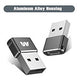 ADAPTADOR USB-C PARA USB-A-PRETO