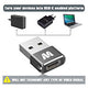 ADAPTADOR USB-C PARA USB-A-PRETO