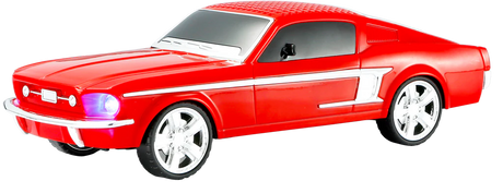 Max Power Mustang Style Portable Car Bluetooth Speaker With Front Flashing Lights
