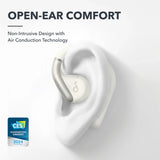 Anker Soundcore Aerofit Open-Ear Headphones W/ Hook - White