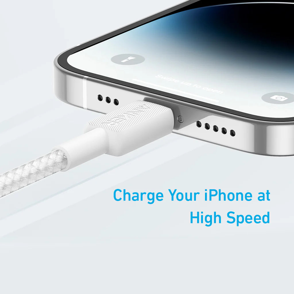 Anker 322 Braided USB-C To Lightning 10' Cable