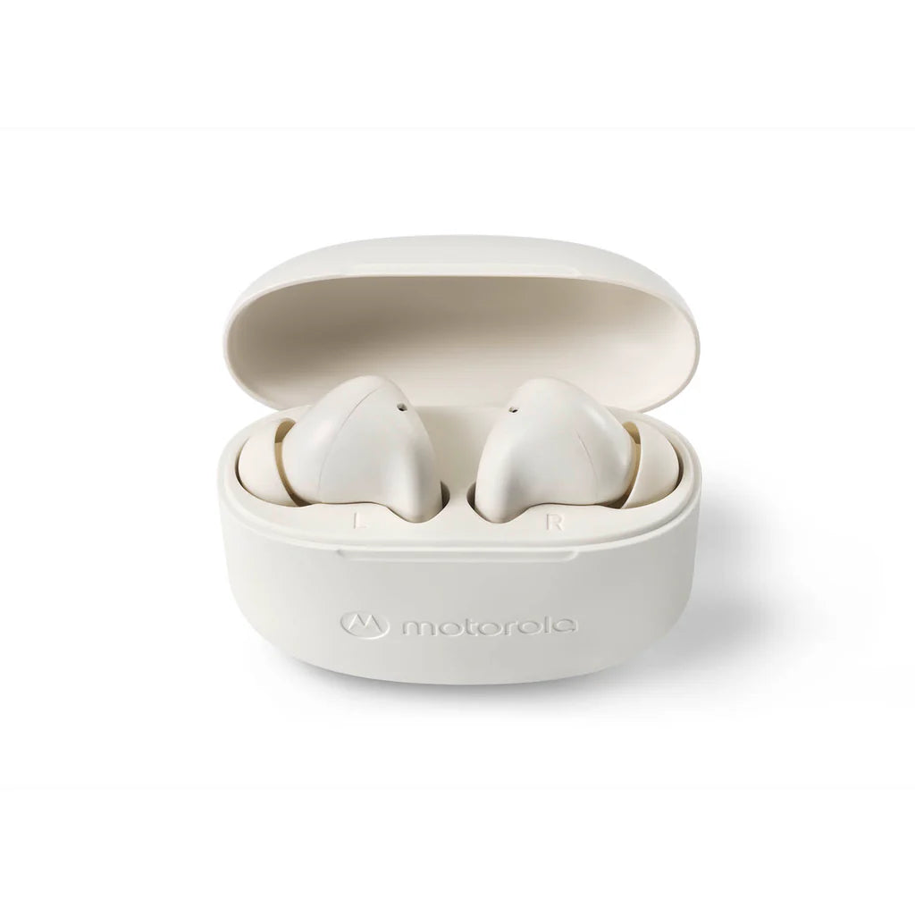 Motorola Buds 065 Bluetooth In-Ear True Wireless Earbuds - White