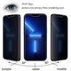 Protetor de tela de vidro temperado MyBat Privacy (2,5D) para Apple iPhone 13 Pro Max (6.7) / 14 Plus (6.7) - Transparente