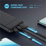 Banco de potência de entrega de energia MyBat Pro 10000mAh (18W)