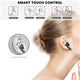 Fones de ouvido sem fio MyBat Pro Serene True com estojo de carregamento - preto