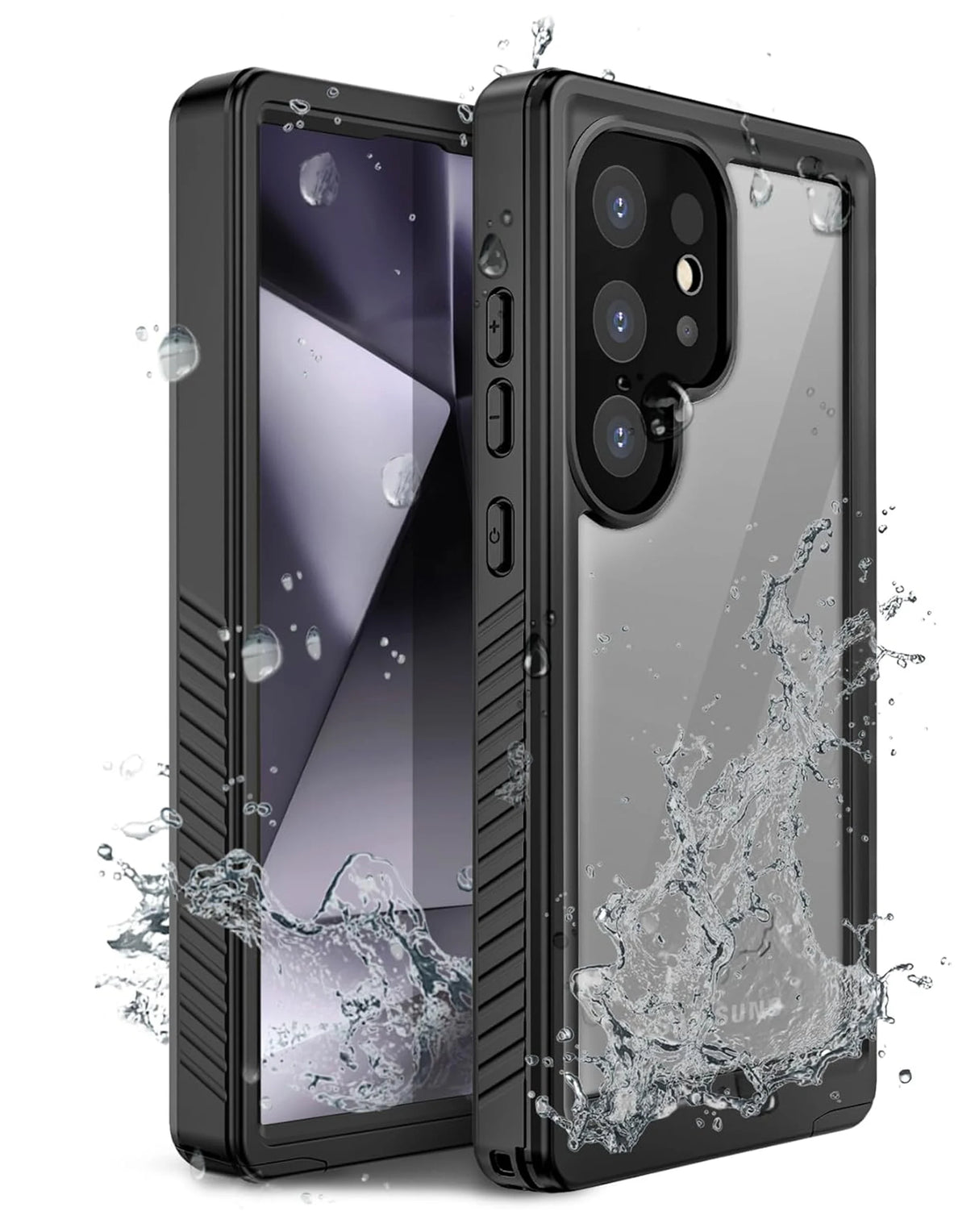 Galaxy S24 Ultra REDPEPPER FS Series Transparent Waterproof Hybrid Case