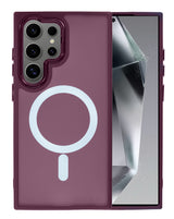Magnetic Wireless Charging Case for Galaxy S25 Ultra