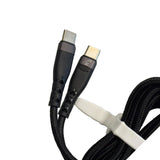 100W Type C to C Cable 1.5M Long, Black