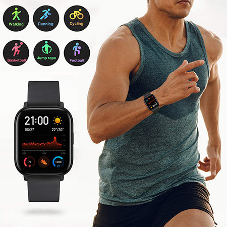 MyBat Pro Activate Fitness Smartwatch - Preto