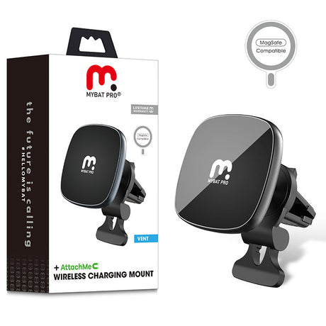 Suporte de carregamento para carro MyBat Pro MagSafe Vent - preto