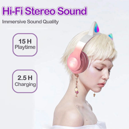 MyBat Pro Katchy Kitty Children’s Bluetooth Headset